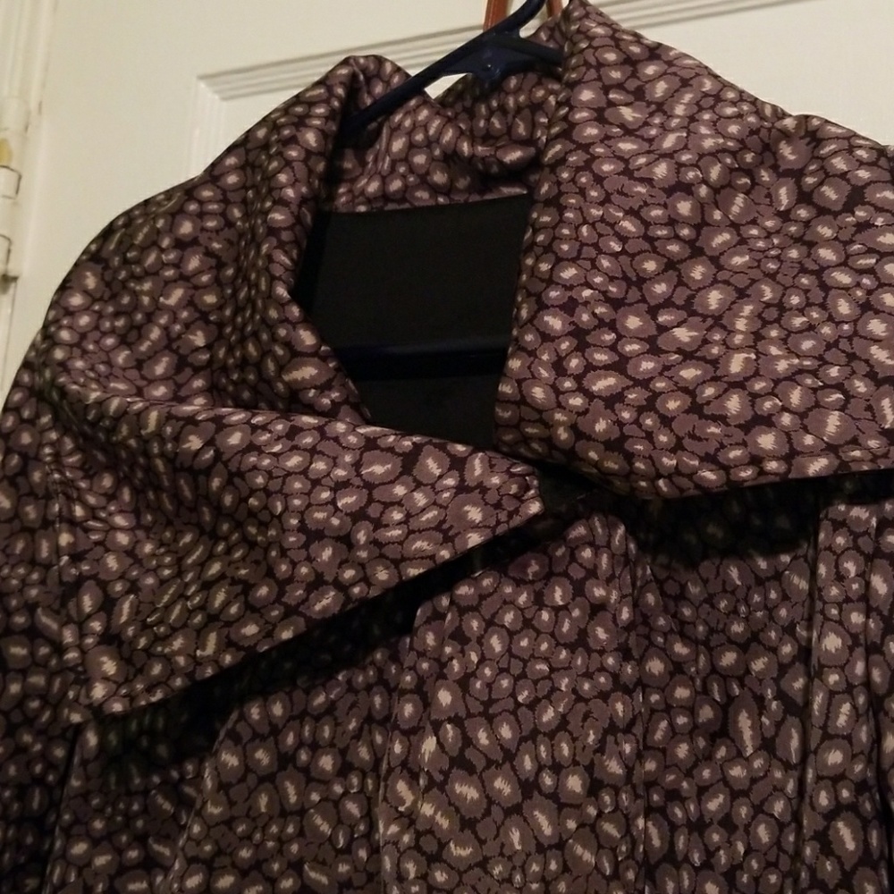 Spring wrap print jacket - Picture 2 of 4